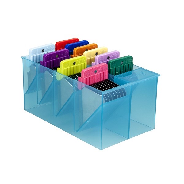 Blade Comb Set Universal 10 Color Coded With Case