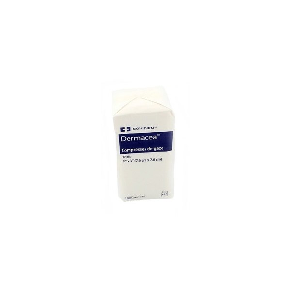 3x3 Dermacea Gauze Sponge 12Ply