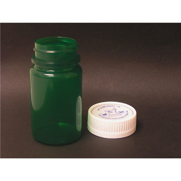 Convertible Green Vial 20 Dram 75cc 150/bx
