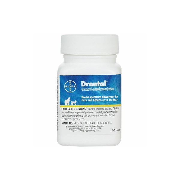 Drontal Tabs Feline 50ct