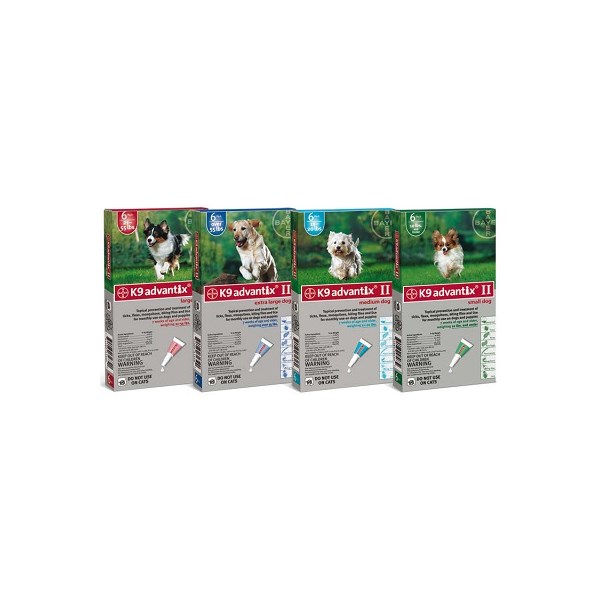 K9 Advantix II Dog Teal 11-20lb 4Pk