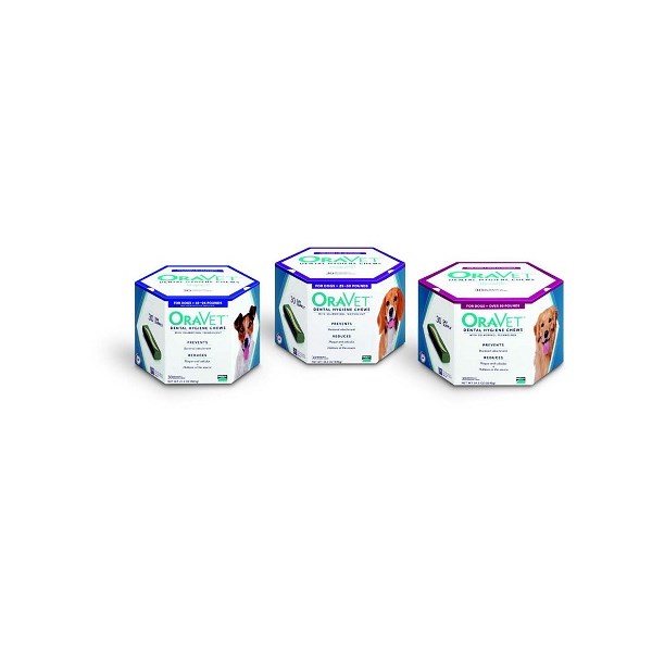 Oravet Dental Chew Small Dog 10-24lb 30ct