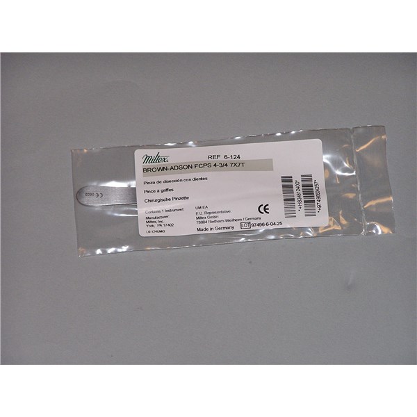 Adson Brown Forcep 4-3/4&quot; 7 X 7 Teeth