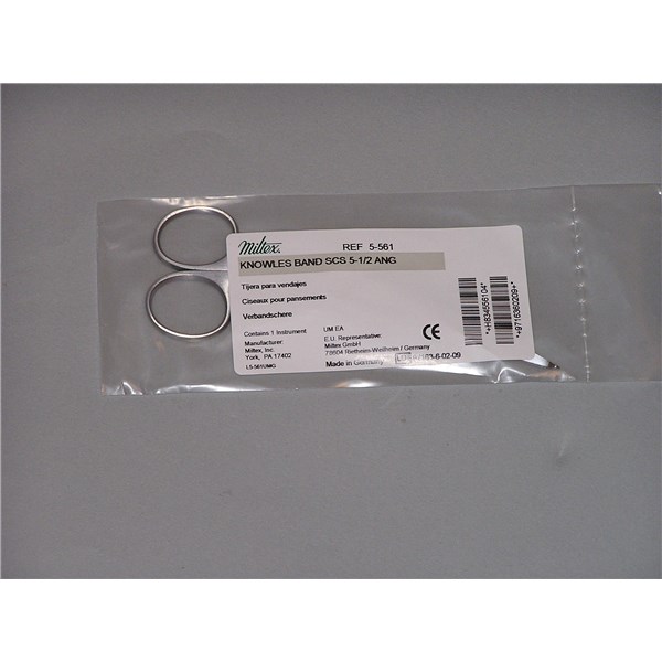 Knowles Bandage Scissors 5-1/2&quot; Angled