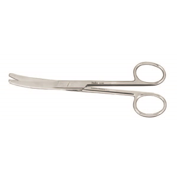 Operating Scissor Blunt/Blunt Curved 5-1/2&quot;