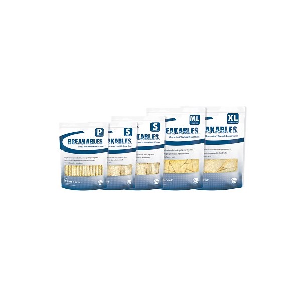 Breakables Clenz-A-Dent Chews Petite 15ct
