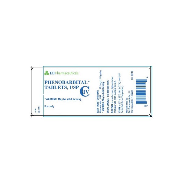 Phenobarbital 1/2Gr Tabs 32.4mg C4 1000ct