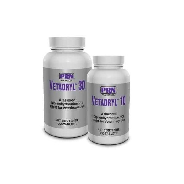Vetadryl Scored  Tabs 10mg 250ct