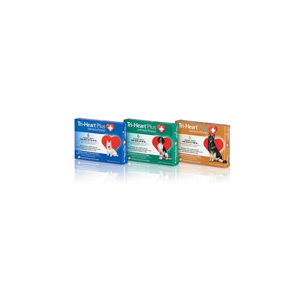 Tri-Heart Plus 0-25lb Blue 6 Dose