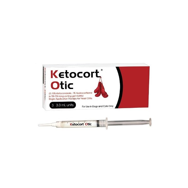 Ketocort Otic 3X3ml Syringe