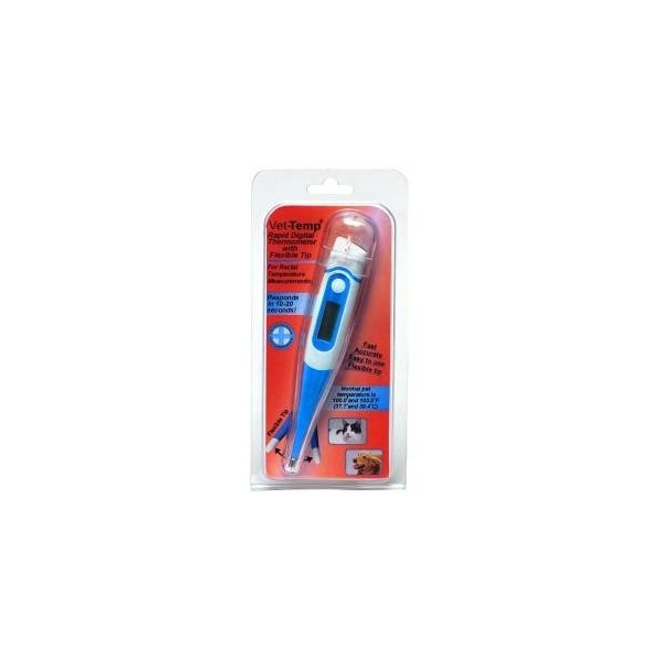 Digital Thermometer Vet Temp Flexible Tip
