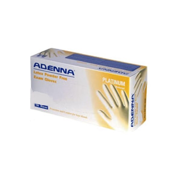 Exam Gloves Adenna Platinum X Large Textured 5.5mil 100/bx  PLT558