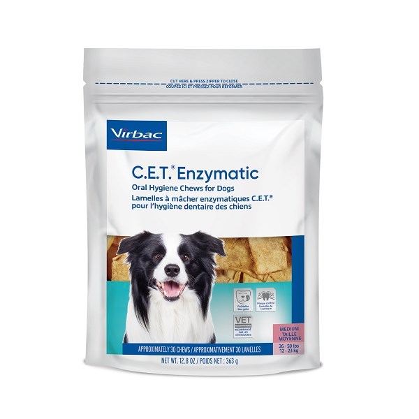 C.E.T. Chews Medium 30ct  26-50lbs