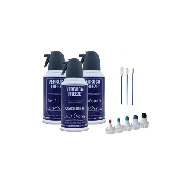Verruca Cryosurgery Can 236ml  3pk 300 freezes