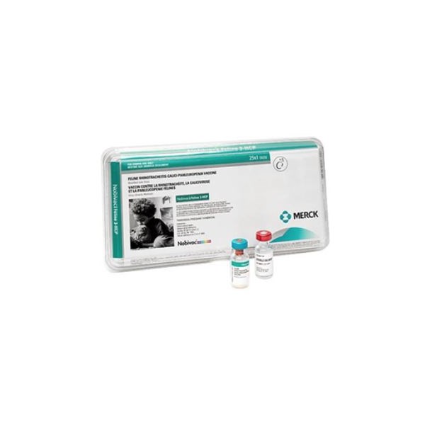 Nobivac Feline 3 Hcp 25 x 1ds