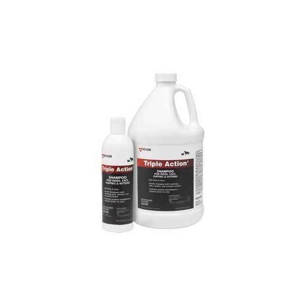 Vet Kem Flea And Tick Triple Action Shampoo 12oz