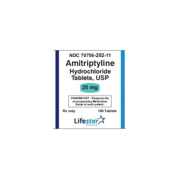 Amitriptyline Tabs 25mg 100ct