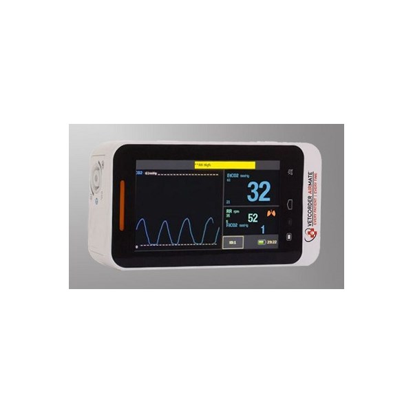 Vetcorder Portable Monitor + Vetcorder Airmate Capnograph