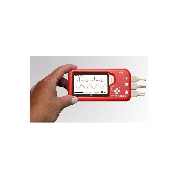 Vetcorder Pro ECG &amp; Spo2 48561 Includes Temp Cable Bundle