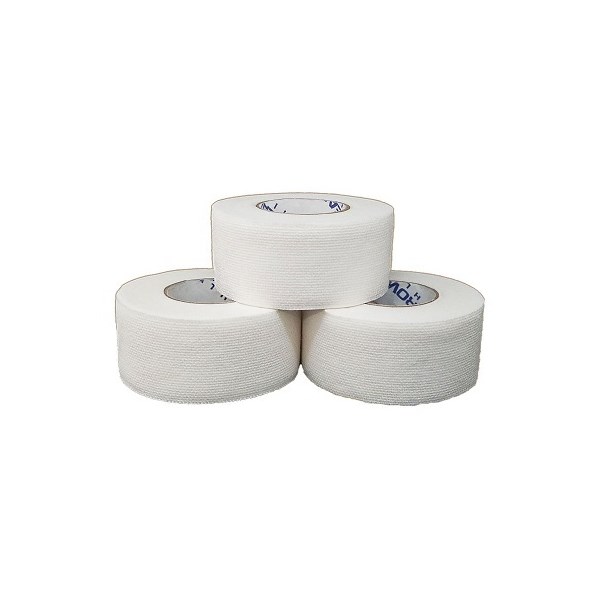 Thin-Flex White Tape 1&quot; Latex Free Easy Tear  12 rolls/bx