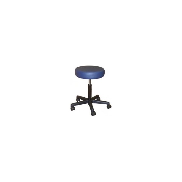 Gas Pump Stool No Back Rest  5 Leg Black Base