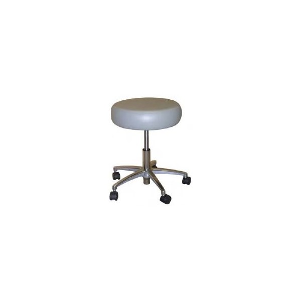 Gas Pump Stool No Back Rest  5 Leg Chrome Base