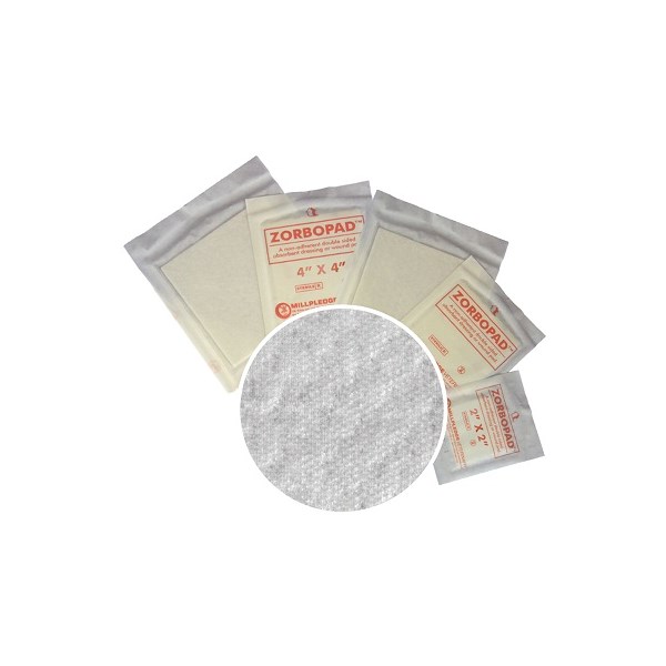 Zorbopad Steril 4&quot; X 4&quot; 100/pk