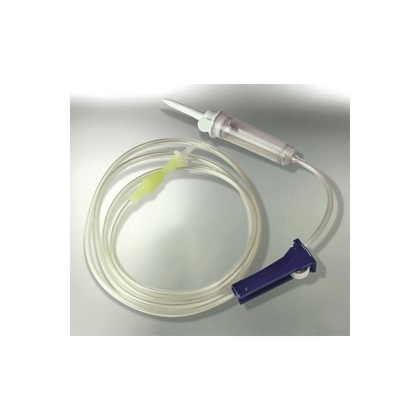 IV Set 73&quot; Aniset Opset Luer Slip 15Drop