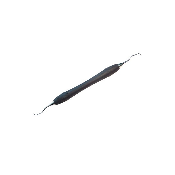 iM3 Ergo Perio Curette Small Plastic Handle Grey Curs01