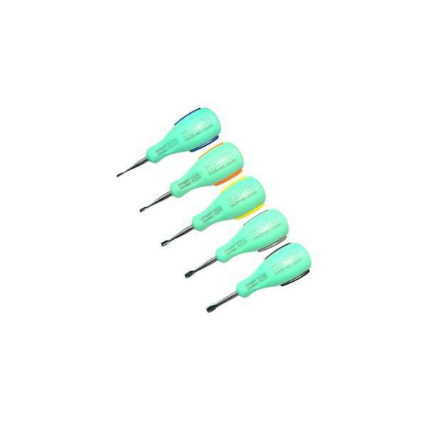 iM3 Ergo Winged Elevator Set X Small 5 2mm-6mm Plastic Handle With Case