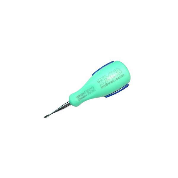 iM3 Ergo Winged Elevator 2mm X Small Green Handle/Blue Grip Wesx02