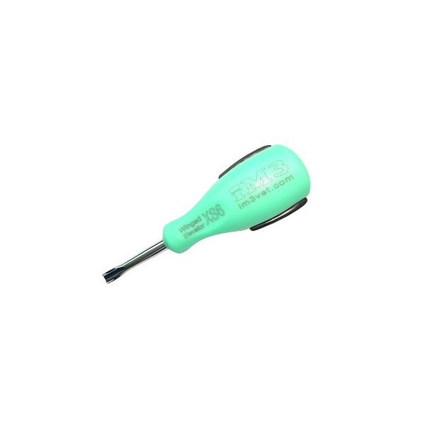 iM3 Ergo Winged Elevator 6mm X Small Green Handle/Black Grip Wesx06