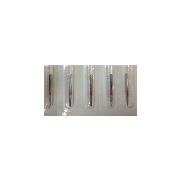 iM3 Bur Flame Diamond Fine Friction Grip  5pk   D7820