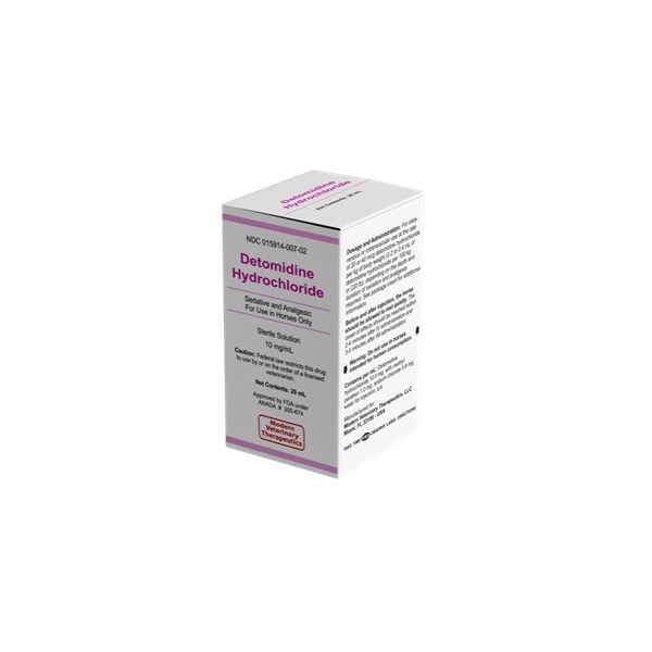 Detomidine Injection 10mg/ml  20ml