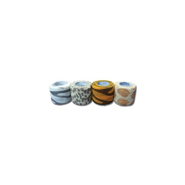 Petflex Bandaging Tape 3&quot; Safari Pack 24ct