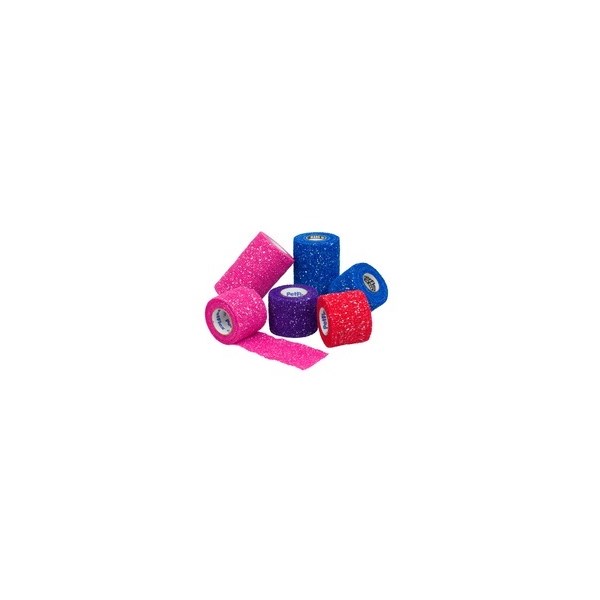 Petflex Bandage Tape 4&quot; Glitter Pack 18ct