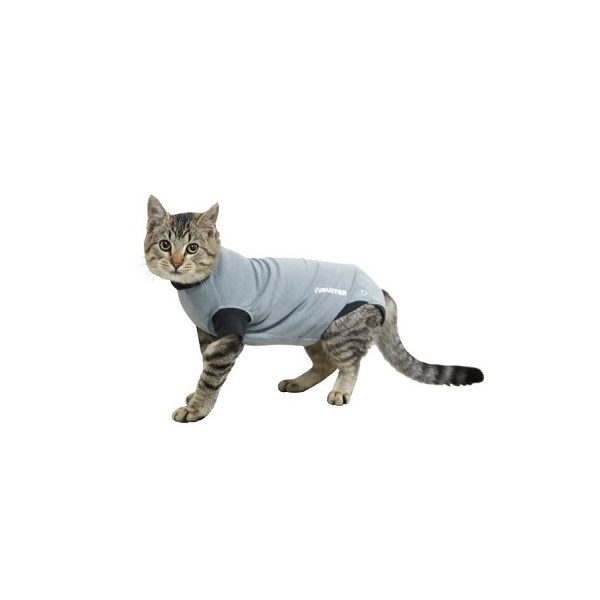 Buster Cat Body Suit X Small 39.5cm Black / Grey 273962