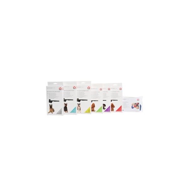 Buster Nylon Easy-ID Muzzle Set of 10  (Sizes XXS thru 5XL)
