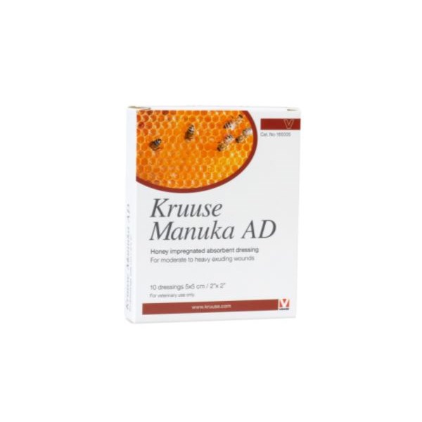 Honey Manuka AD (absorbent dressing) Sterile 2&quot; x 2&quot; 10/pk