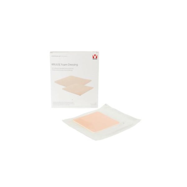 Kruuse Foam Dressing Sterile 6&quot; x 6&quot;  10/pk