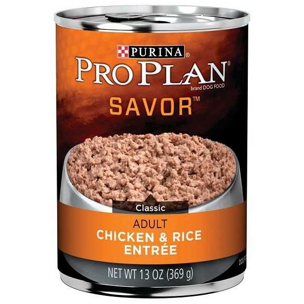 Purina Pro Plan Adult Dog Chicken And Rice 13oz Can
