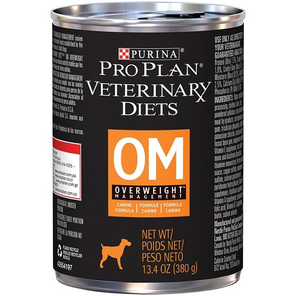 Purina Vet Diet Dog OM Overweight Management 13.3oz