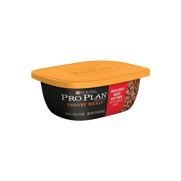 Purina Pro Plan Dog Savory Meals Beef And Rice 13oz