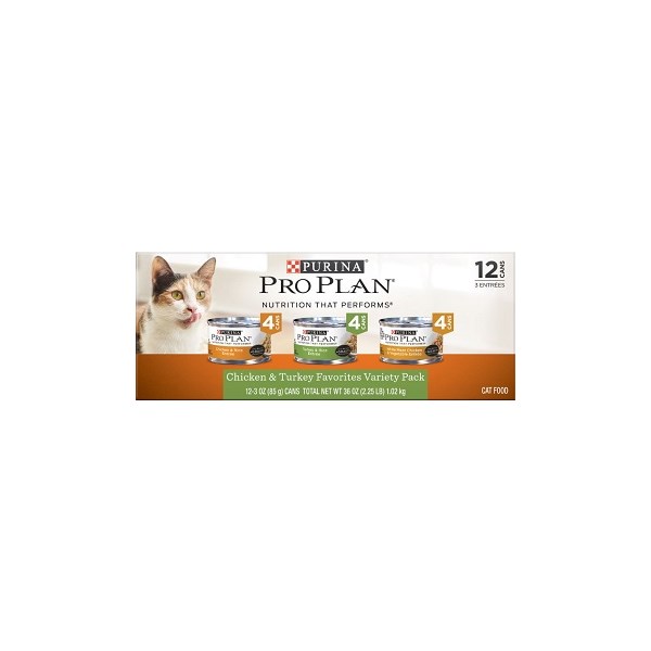 Purina Pro Plan Cat Savor Entrees Chicken &amp; Turkey Variety 3oz