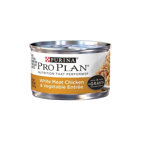 Purina Pro Plan Adult Cat Savor White Meat Chicken &amp; Vegetables 3oz