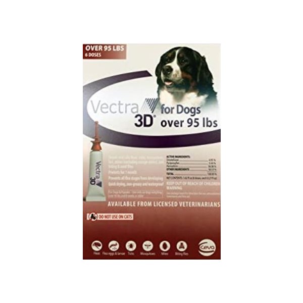 Vectra 3D 95+ lbs 6 dose CARD