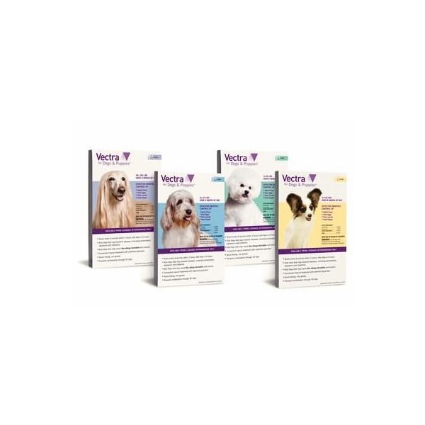 Vectra Dogs &amp; Puppies 11-20lb 3Pk