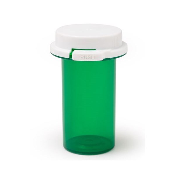 ECO Vials Green 16 dram 300/bx