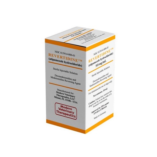 Revertidine Injection 5mg/ml 10ml Compare to Antisedan