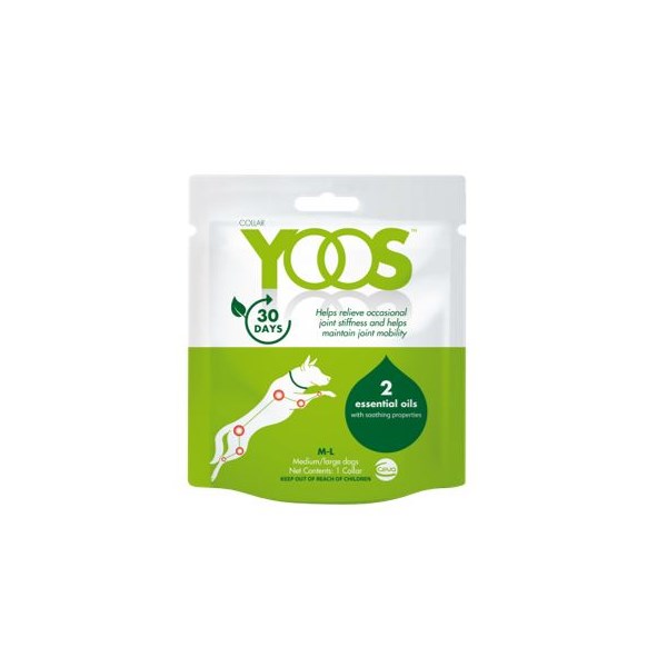 Yoos Collar Medium Large Dog 4 pack